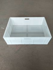 Virgin Polyethylene Reinforcing Anti - Skid Bottom Euro Stacking Containers Loading Capacity 20kg